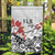 Bula Fiji Day Garden Flag Tagimaucia on Masi Pattern