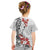 Bula Fiji Day Kid T Shirt Tagimaucia on Masi Pattern