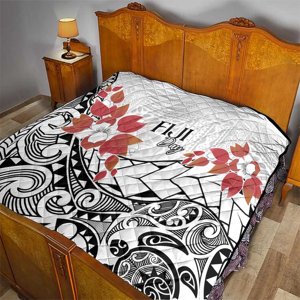 Bula Fiji Day Quilt Tagimaucia on Masi Pattern