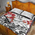 Bula Fiji Day Quilt Bed Set Tagimaucia on Masi Pattern