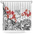 Bula Fiji Day Shower Curtain Tagimaucia on Masi Pattern