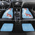 Bula Fiji Day Car Mats Tagimaucia on Masi Pattern - Turquoise