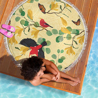 Aloha Hawaii Beach Blanket I'iwi on Mamane Pastel Cream LT7 - Polynesian Pride