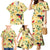 Aloha Hawaii Family Matching Mermaid Dress and Hawaiian Shirt I'iwi on Mamane Pastel Cream