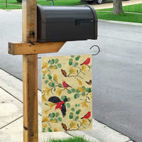 Aloha Hawaii Garden Flag I'iwi on Mamane Pastel Cream LT7 - Polynesian Pride