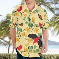 Aloha Hawaii Hawaiian Shirt I'iwi on Mamane Pastel Cream LT7 - Polynesian Pride