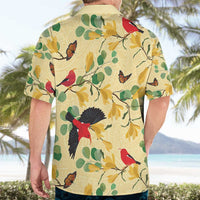 Aloha Hawaii Hawaiian Shirt I'iwi on Mamane Pastel Cream LT7 - Polynesian Pride