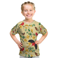 Aloha Hawaii Kid T Shirt I'iwi on Mamane Pastel Cream