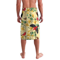 Aloha Hawaii Lavalava I'iwi on Mamane Pastel Cream LT7 - Polynesian Pride