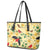 Aloha Hawaii Leather Tote Bag I'iwi on Mamane Pastel Cream