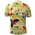 Aloha Hawaii Polo Shirt I'iwi on Mamane Pastel Cream