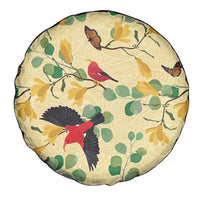 Aloha Hawaii Spare Tire Cover I'iwi on Mamane Pastel Cream