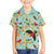 Aloha Hawaii Family Matching Puletasi and Hawaiian Shirt I'iwi on Mamane Pastel Turquoise