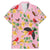 Aloha Hawaii Family Matching Mermaid Dress and Hawaiian Shirt I'iwi on Mamane Pastel Pink