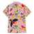 Aloha Hawaii Family Matching Mermaid Dress and Hawaiian Shirt I'iwi on Mamane Pastel Pink