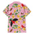 Aloha Hawaii Family Matching Off The Shoulder Long Sleeve Dress and Hawaiian Shirt I'iwi on Mamane Pastel Pink