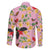 Aloha Hawaii Family Matching Off The Shoulder Long Sleeve Dress and Hawaiian Shirt I'iwi on Mamane Pastel Pink