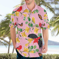 Aloha Hawaii Hawaiian Shirt I'iwi on Mamane Pastel Pink LT7 - Polynesian Pride