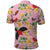 Aloha Hawaii Polo Shirt I'iwi on Mamane Pastel Pink