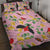 Aloha Hawaii Quilt Bed Set I'iwi on Mamane Pastel Pink