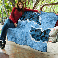 Bula Fiji Tapa Mix Christmas Quilt Vintage Style LT7 - Polynesian Pride