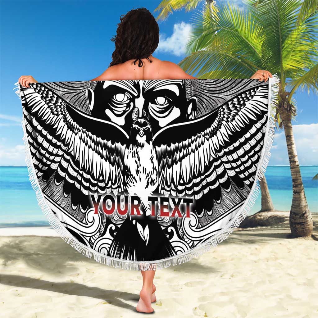 Aotearoa Personalized Beach Blanket Proud To Be Maori LT7 - Polynesian Pride