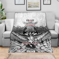 Aotearoa Personalized Blanket Proud To Be Maori LT7 - Polynesian Pride