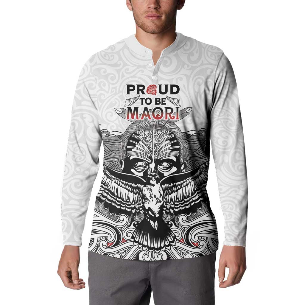 Aotearoa Personalized Button Sweatshirt Proud To Be Maori LT7 - Polynesian Pride