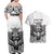 Aotearoa Personalized Couples Matching Off Shoulder Maxi Dress and Hawaiian Shirt Proud To Be Maori