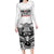 Aotearoa Personalized Family Matching Long Sleeve Bodycon Dress and Hawaiian Shirt Proud To Be Maori