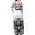 Aotearoa Personalized Family Matching Off Shoulder Maxi Dress and Hawaiian Shirt Proud To Be Maori