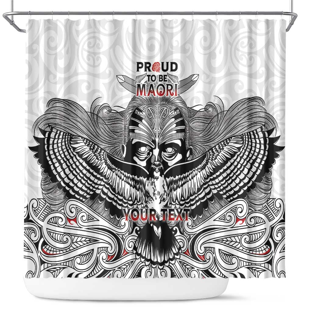 Aotearoa Personalized Shower Curtain Proud To Be Maori