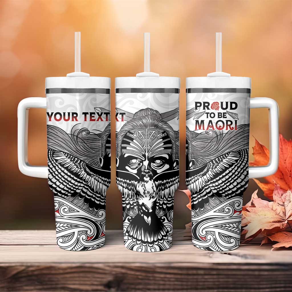Aotearoa Personalized Tumbler With Handle Proud To Be Maori LT7 - Polynesian Pride