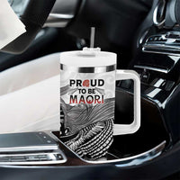 Aotearoa Personalized Tumbler With Handle Proud To Be Maori LT7 - Polynesian Pride