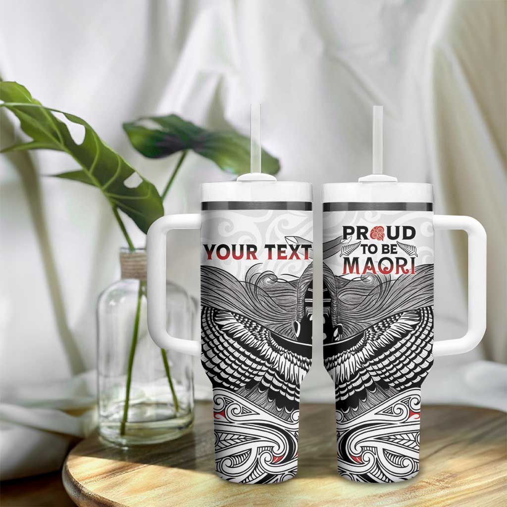 Aotearoa Personalized Tumbler With Handle Proud To Be Maori LT7 - Polynesian Pride