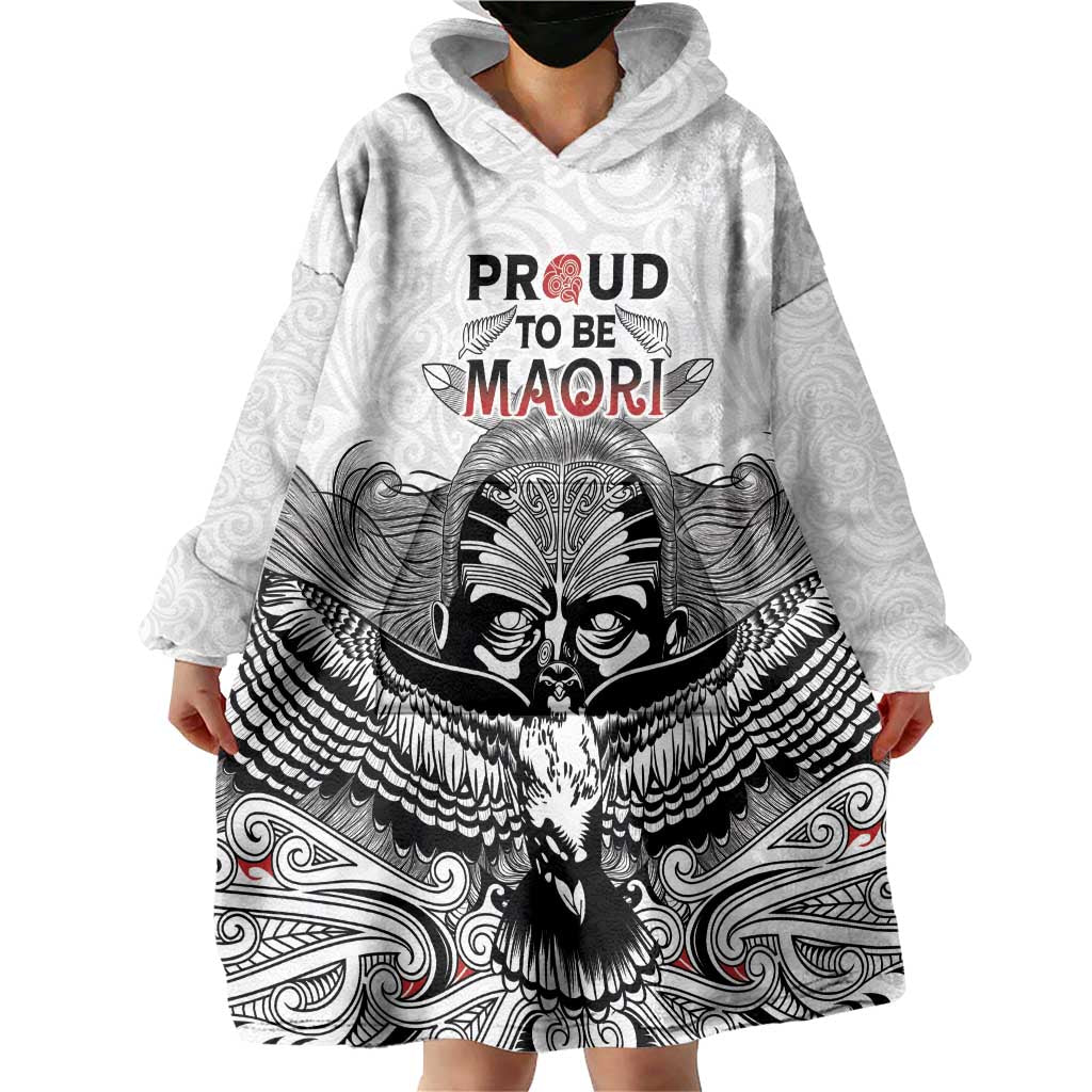 Aotearoa Personalized Wearable Blanket Hoodie Proud To Be Maori LT7 - Polynesian Pride