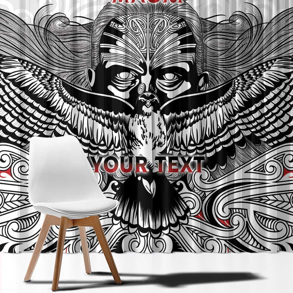 Aotearoa Personalized Window Curtain Proud To Be Maori LT7 - Polynesian Pride