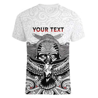 Aotearoa Personalized Women V-Neck T-Shirt Proud To Be Maori LT7 - Polynesian Pride