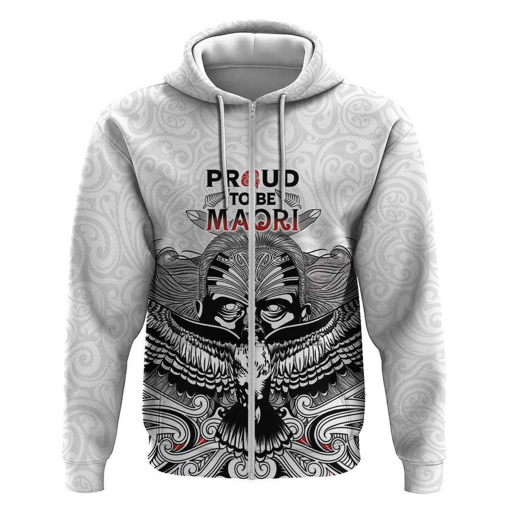 Aotearoa Personalized Zip Hoodie Proud To Be Maori