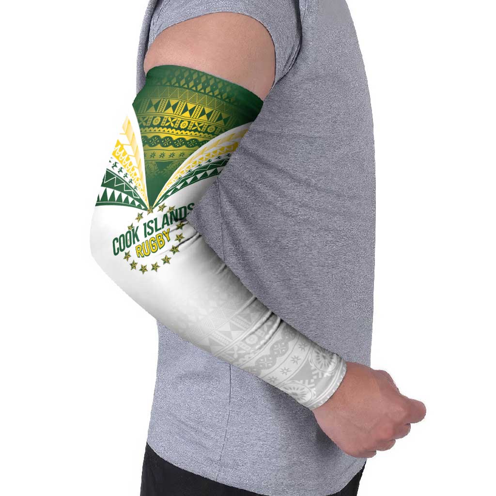 Cook Islands Rugby Custom Arm Sleeves Kuki's Aitu Champions - Polynesian Pride