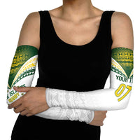 Cook Islands Rugby Custom Arm Sleeves Kuki's Aitu Champions - Polynesian Pride