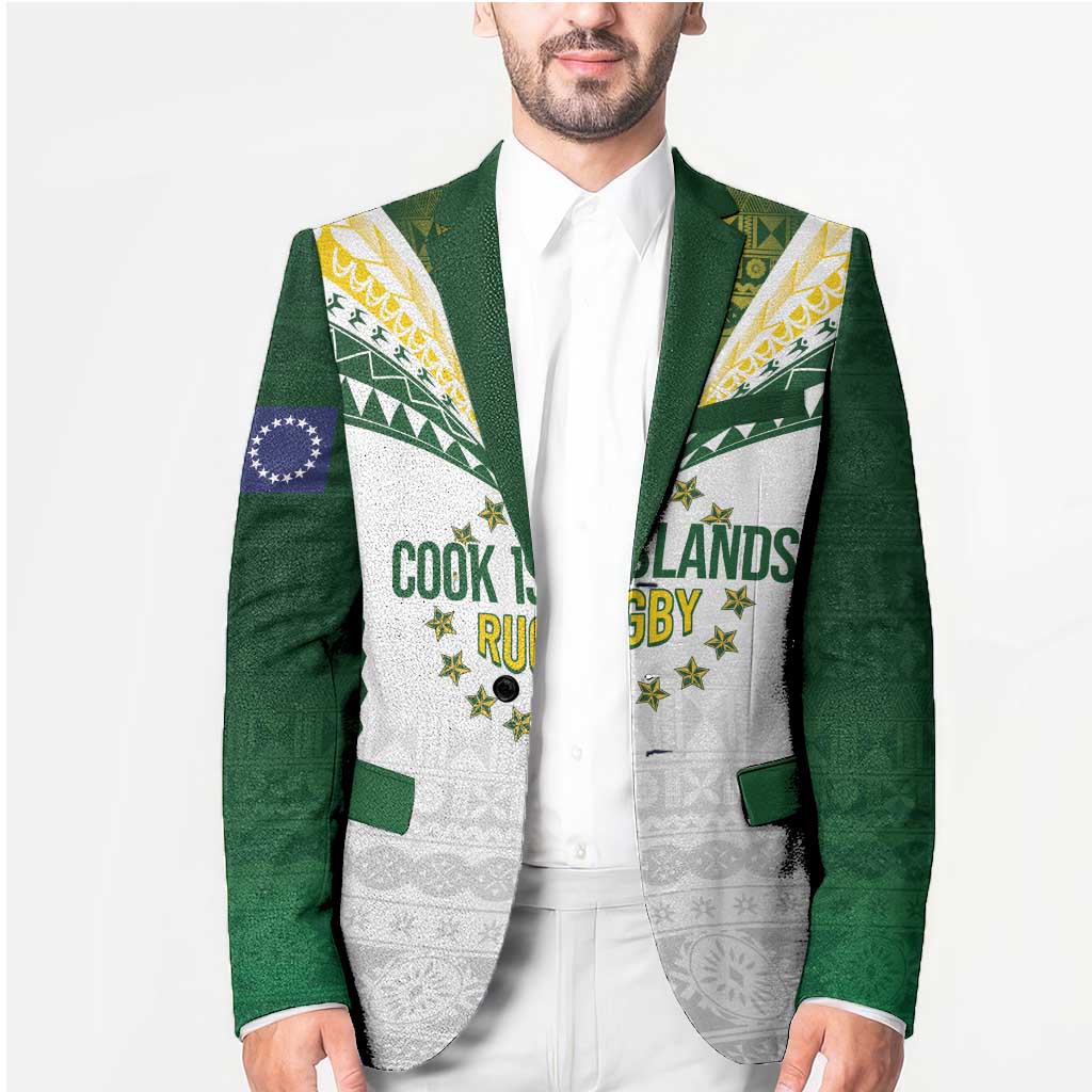 Cook Islands Rugby Custom Blazer Kuki's Aitu Champions - Polynesian Pride