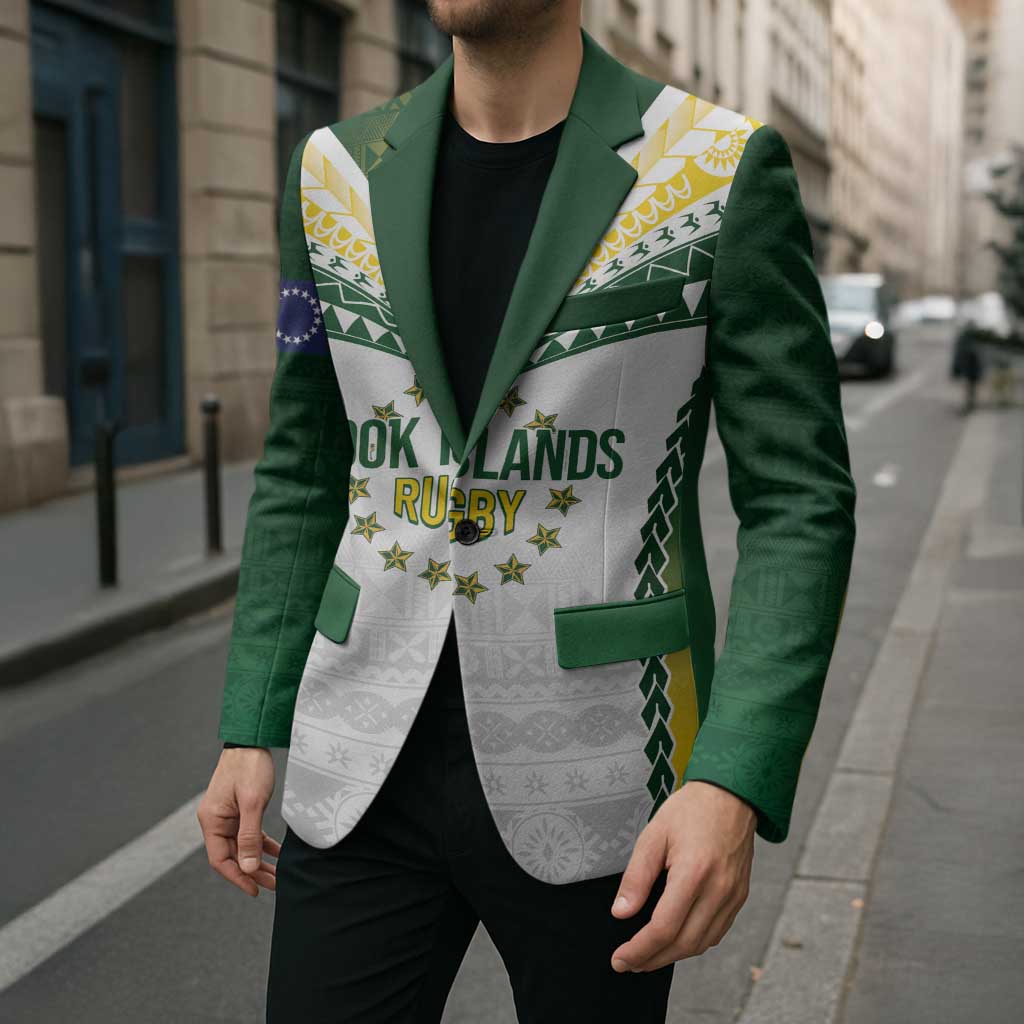 Cook Islands Rugby Custom Blazer Kuki's Aitu Champions - Polynesian Pride