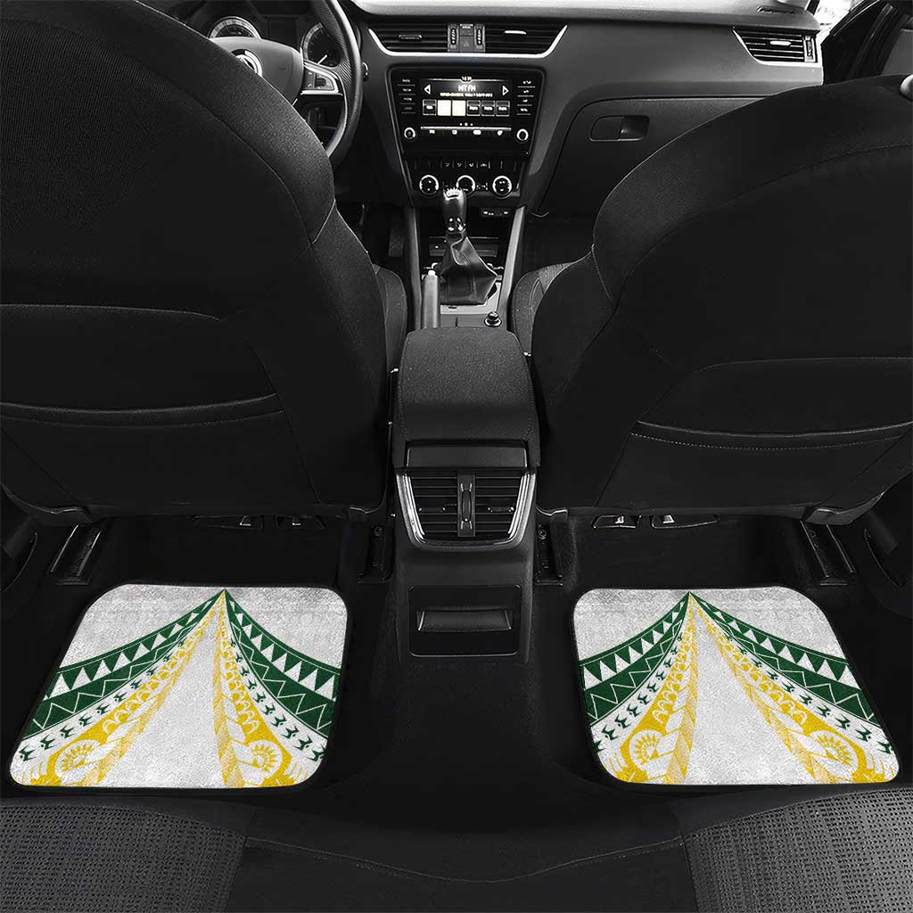Cook Islands Rugby Custom Car Mats Kuki's Aitu Champions - Polynesian Pride