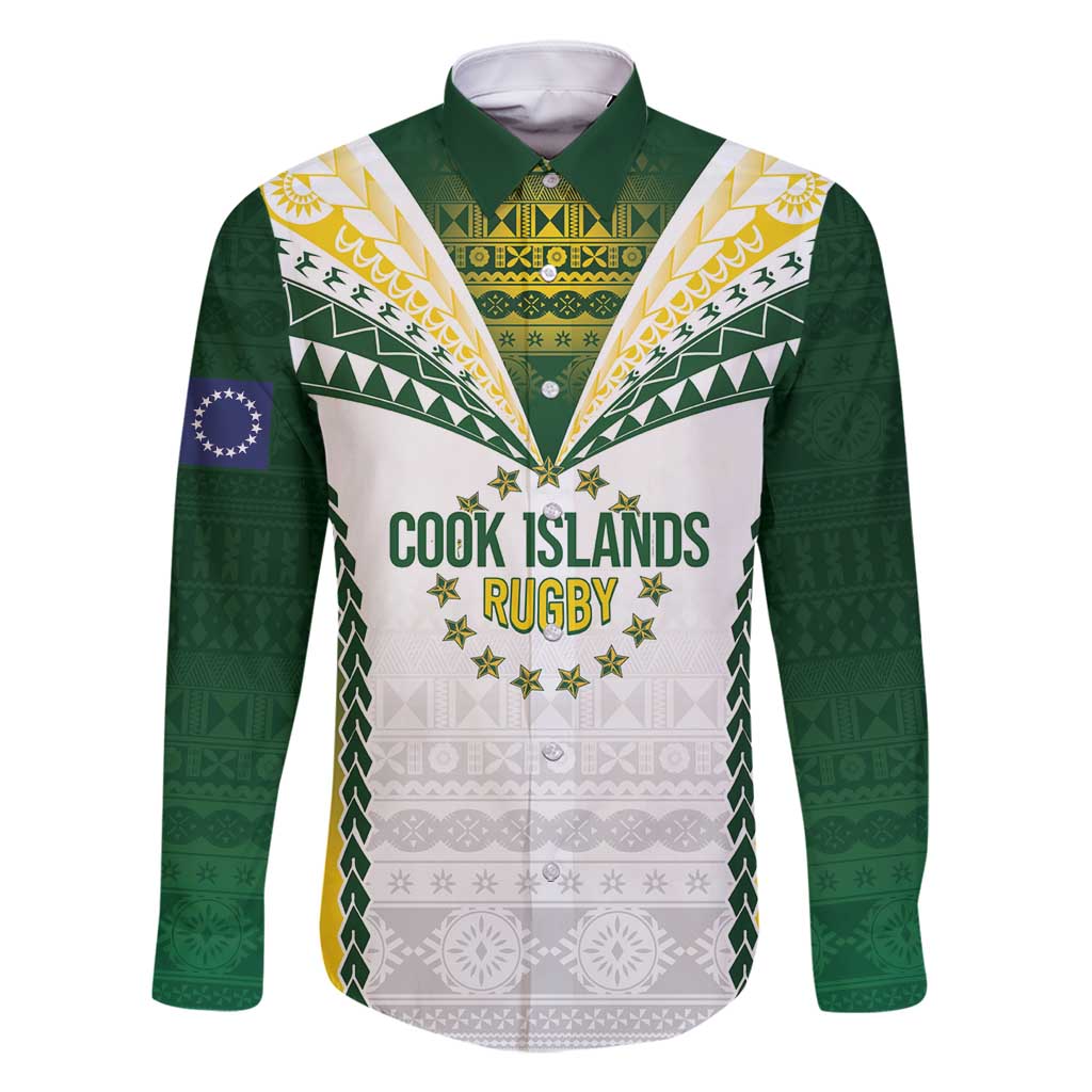 Cook Islands Rugby Custom Family Matching Off Shoulder Short Dress and Hawaiian Shirt Kuki's Aitu Champions - Polynesian Pride