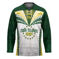 Cook Islands Rugby Custom Hockey Jersey Kuki's Aitu Champions - Polynesian Pride