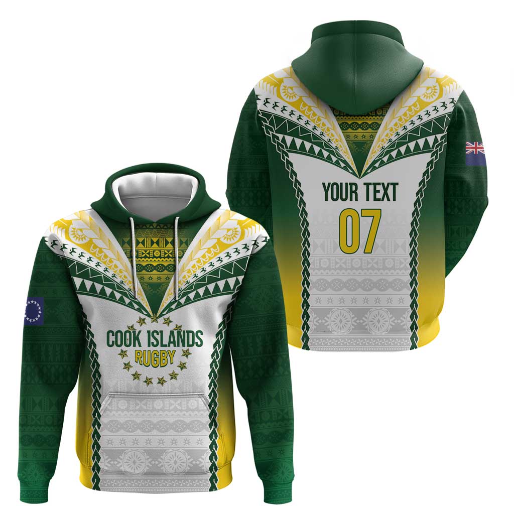 Cook Islands Rugby Custom Hoodie Kuki's Aitu Champions - Polynesian Pride