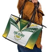 Cook Islands Rugby Leather Tote Bag Kuki's Aitu Champions - Polynesian Pride