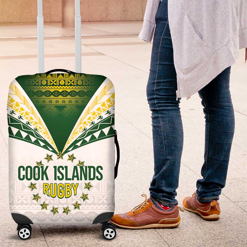 Cook Islands Rugby Luggage Cover Kuki's Aitu Champions - Polynesian Pride