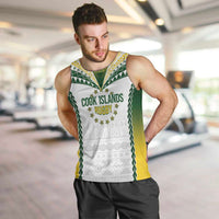 Cook Islands Rugby Custom Men Tank Top Kuki's Aitu Champions - Polynesian Pride